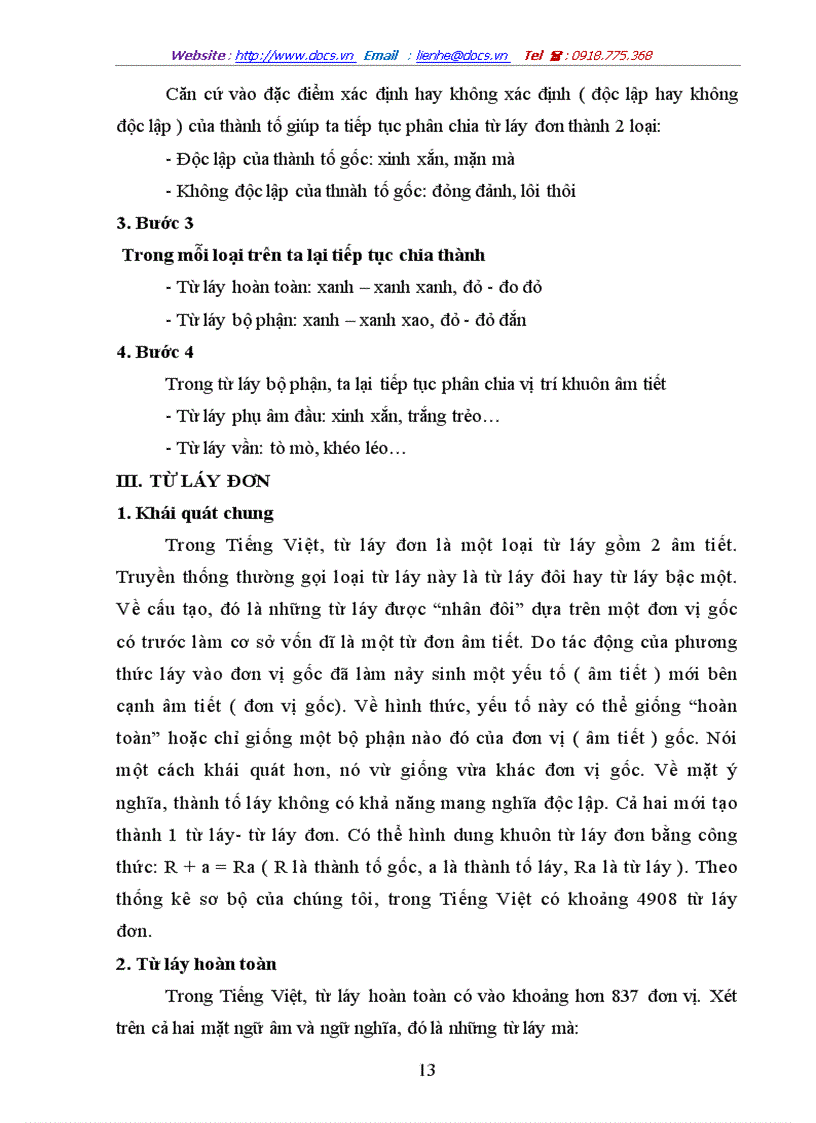 image for page Tìm hiểu cách luân phiên về vần trong từ láy tiếng Việt