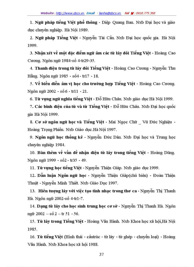 image for page Tìm hiểu cách luân phiên về vần trong từ láy tiếng Việt