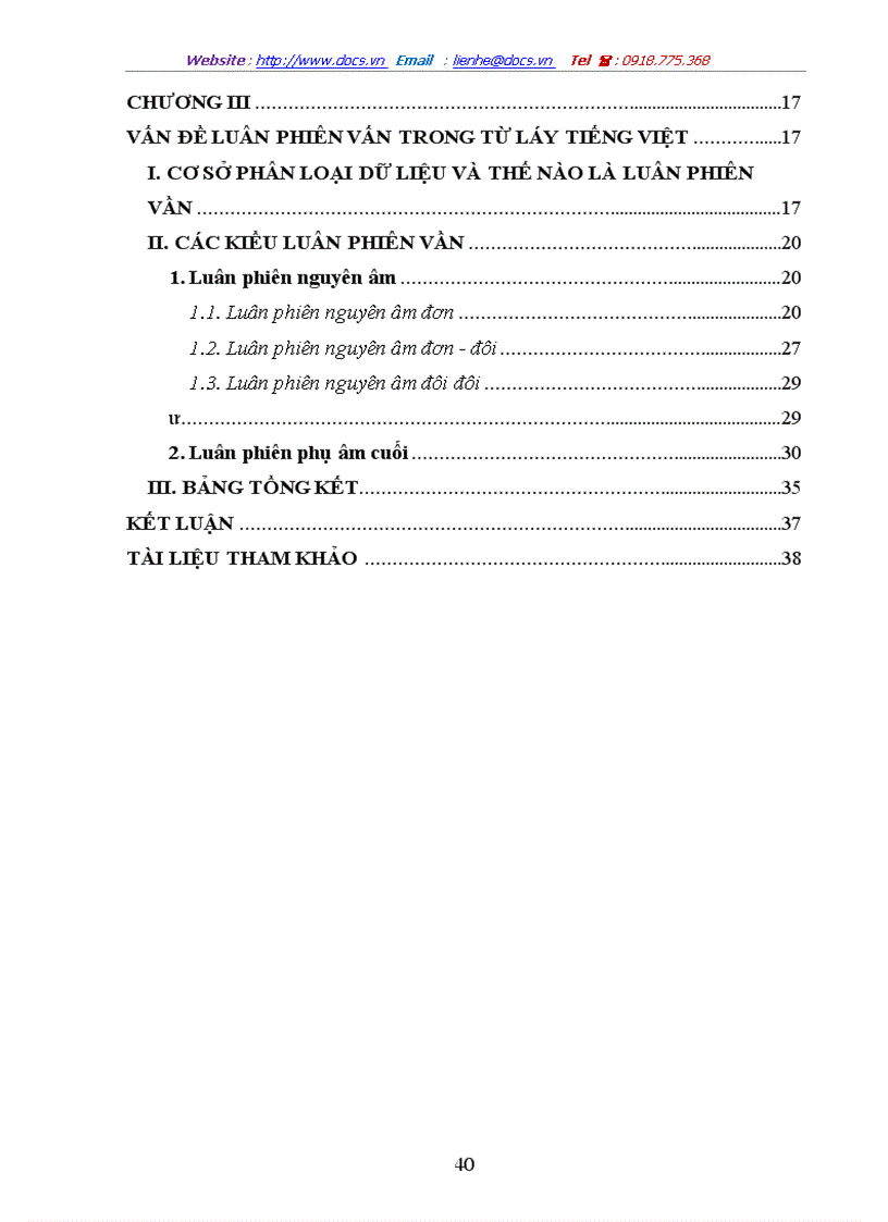 image for page Tìm hiểu cách luân phiên về vần trong từ láy tiếng Việt