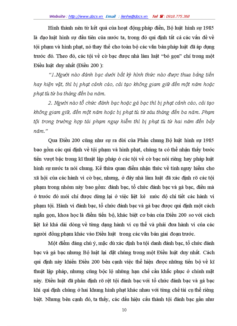 image for page Nội dung cơ bản của tội tôt chức đánh bạc