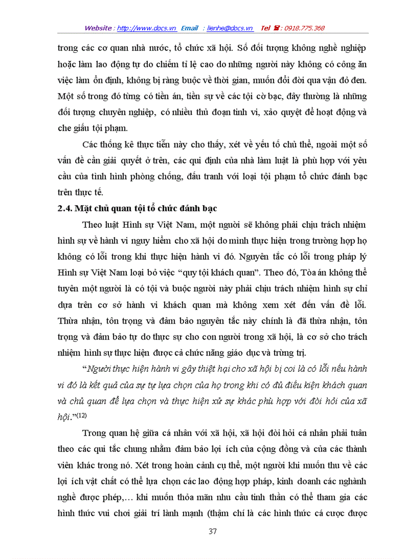 image for page Nội dung cơ bản của tội tôt chức đánh bạc