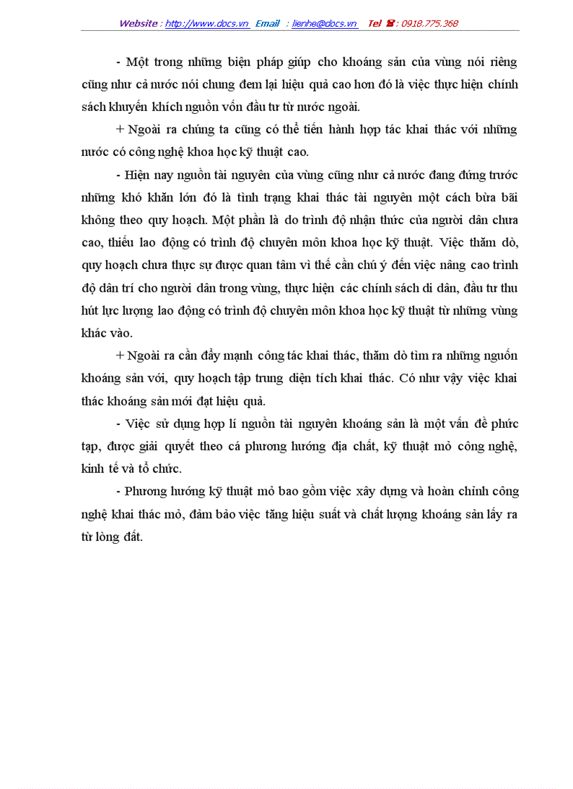 image for page Khoáng sản vùng Trung du miền núi phía Bắc