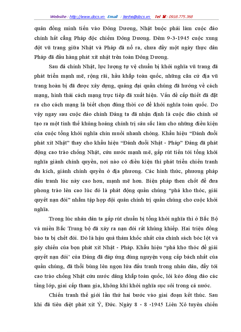 image for page Nghệ thuật Tạo thời cơ và chớp thời cơ của trong cách mạng tháng Tám năm 1945 của Đảng