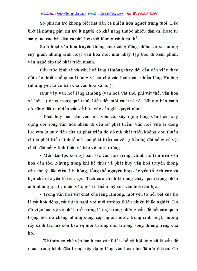 image for page Nêu những nét đặc trưng văn hoá của dân tộc H mông ở Sơn La