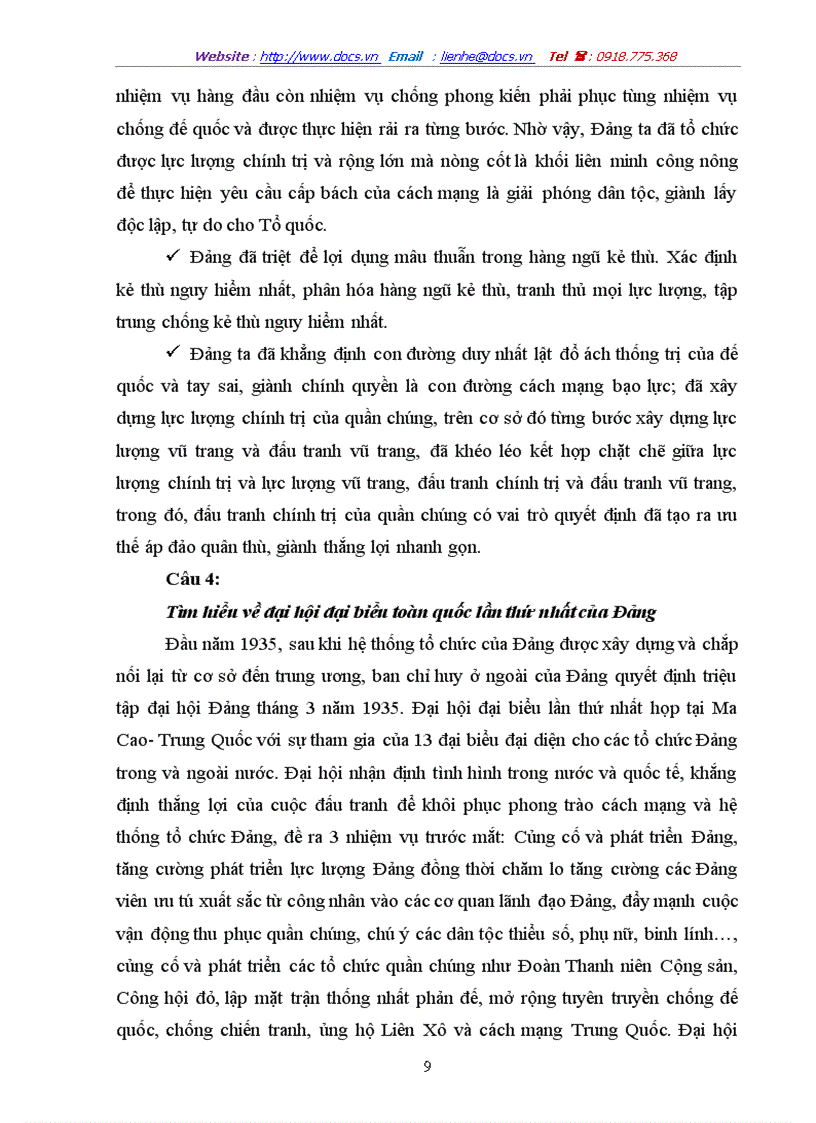 image for page Các câu hỏi về lịch sử vietjej nam 1930 1945