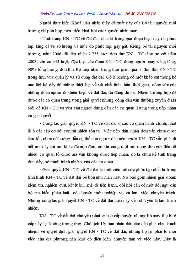 image for page Pháp luật về giải quyết khiếu nại tố cáo trong lĩnh vực quản lý và sử dụng đất đai