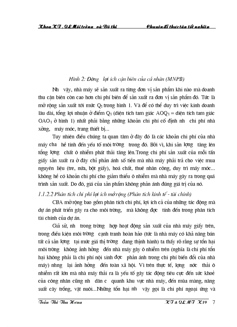 image for page Sử dụng phương pháp phân tích chi phí lợi ích mở rộng để đánh giá hiệu quả việc xây dựng hệ thống xử lí nước thải của nhà máy giấy Hoàng Văn Thụ