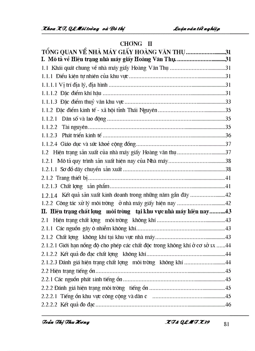 image for page Sử dụng phương pháp phân tích chi phí lợi ích mở rộng để đánh giá hiệu quả việc xây dựng hệ thống xử lí nước thải của nhà máy giấy Hoàng Văn Thụ