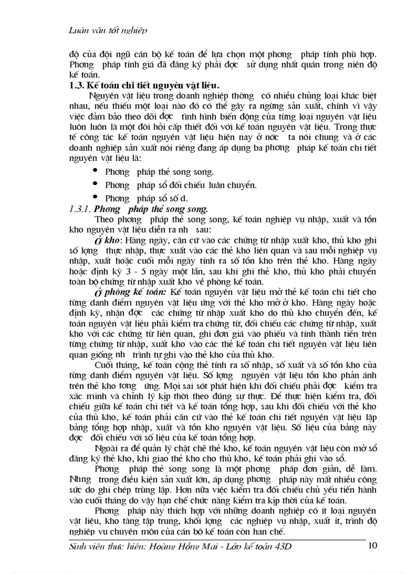 image for page Tổ chức công tác kế toán nguyên vật liệu tại công ty Dệt 19 5 Hà Nội