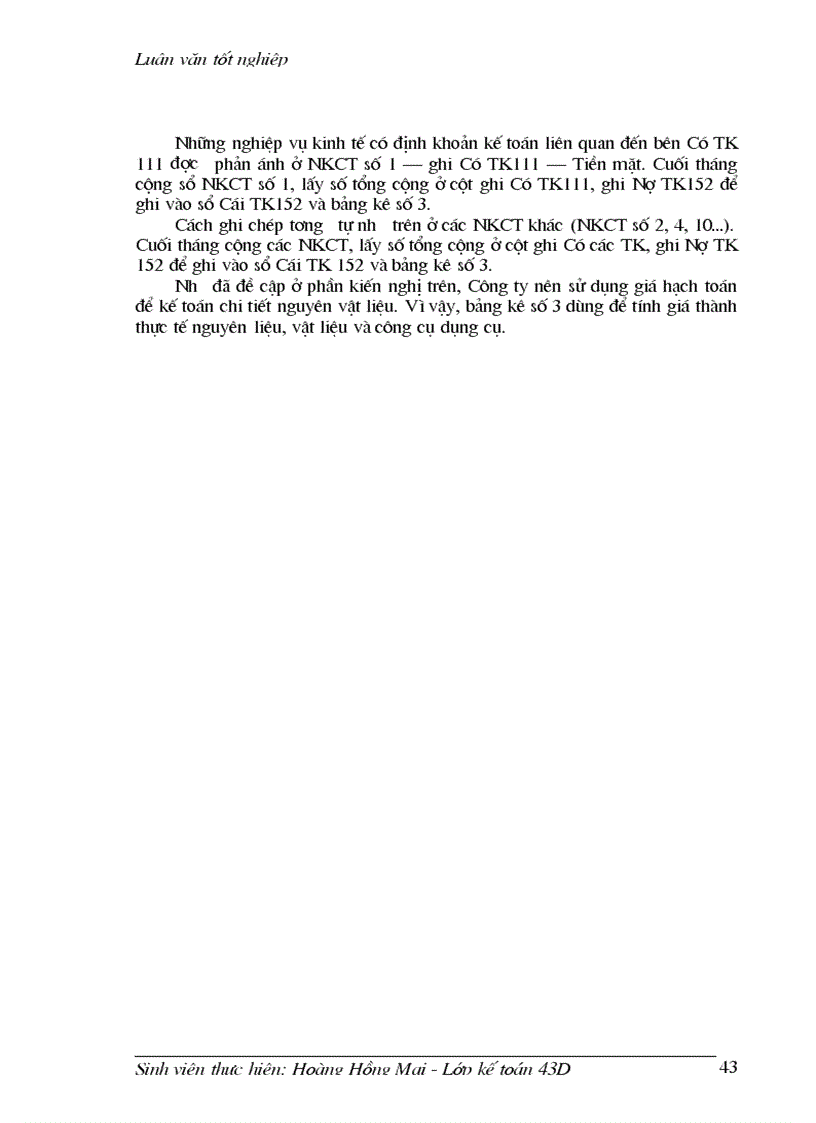 image for page Tổ chức công tác kế toán nguyên vật liệu tại công ty Dệt 19 5 Hà Nội