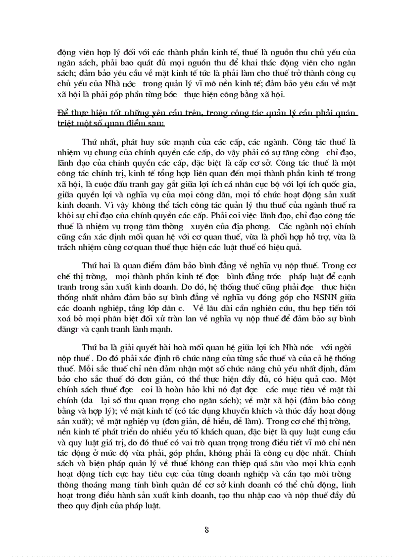 image for page Giải pháp hoàn thiện công tác quản lý thu thuế khu vực NQD