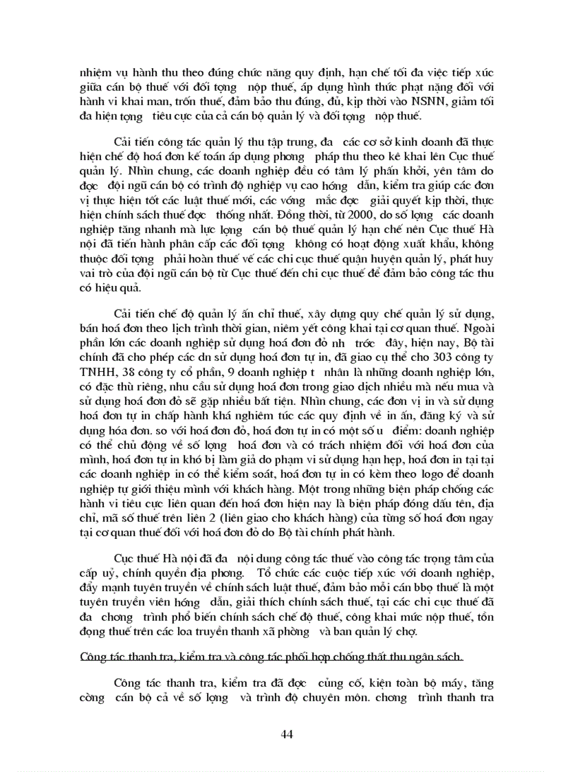 image for page Giải pháp hoàn thiện công tác quản lý thu thuế khu vực NQD