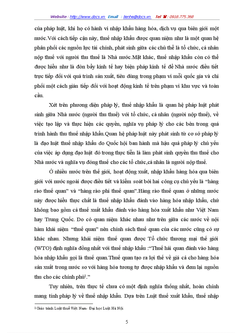 image for page Pháp luật thuế nhập khẩu ở Việt Nam trong điều kiện hội nhập kinh tế quốc tế