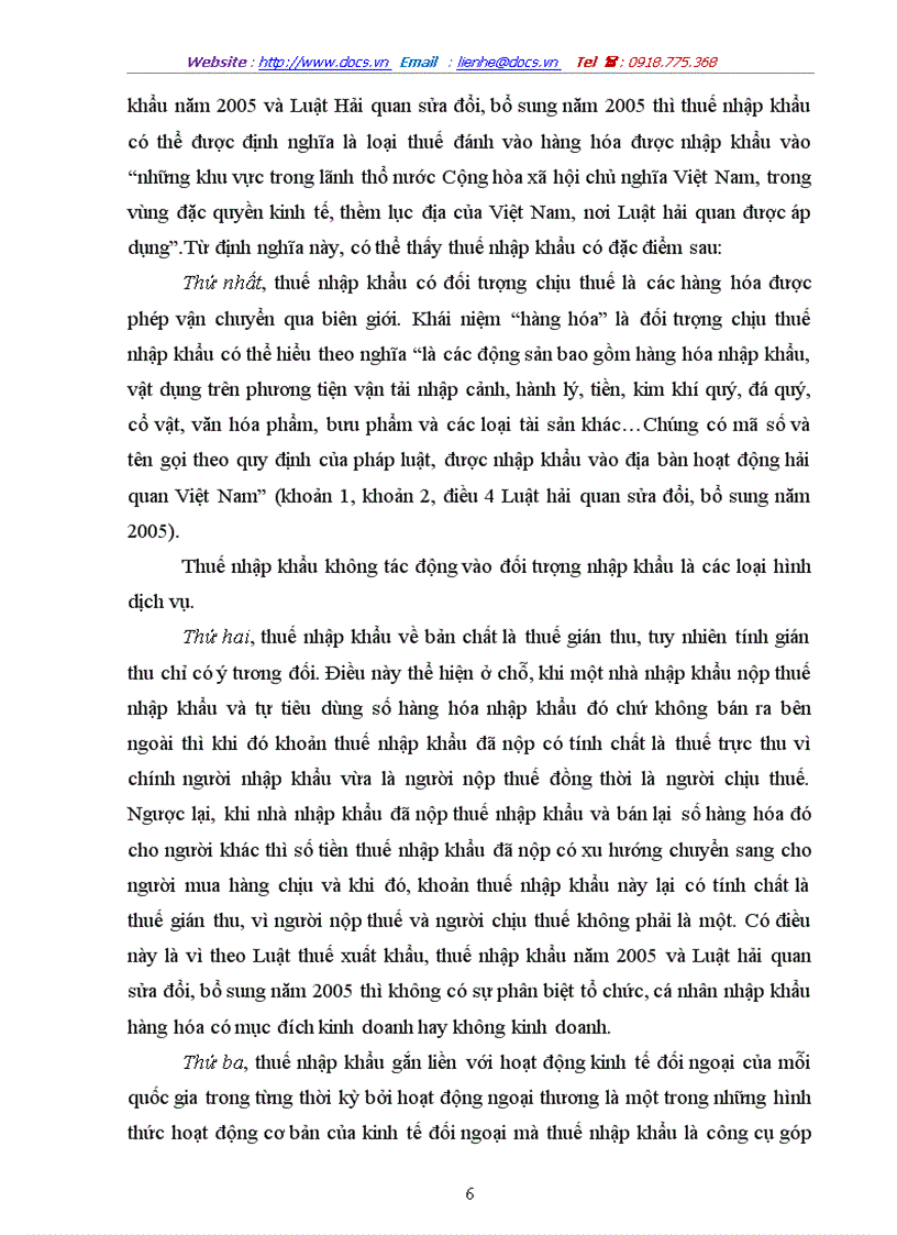 image for page Pháp luật thuế nhập khẩu ở Việt Nam trong điều kiện hội nhập kinh tế quốc tế