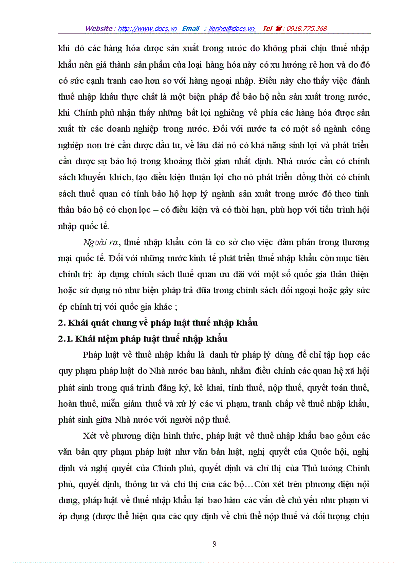 image for page Pháp luật thuế nhập khẩu ở Việt Nam trong điều kiện hội nhập kinh tế quốc tế