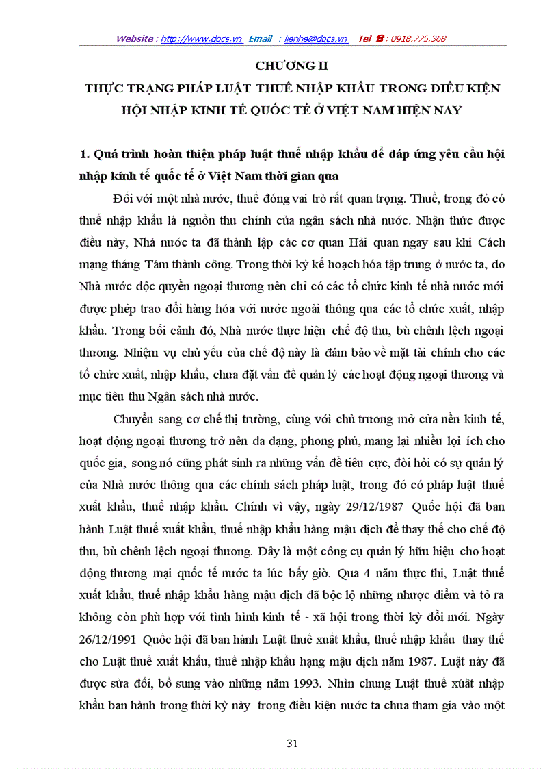 image for page Pháp luật thuế nhập khẩu ở Việt Nam trong điều kiện hội nhập kinh tế quốc tế