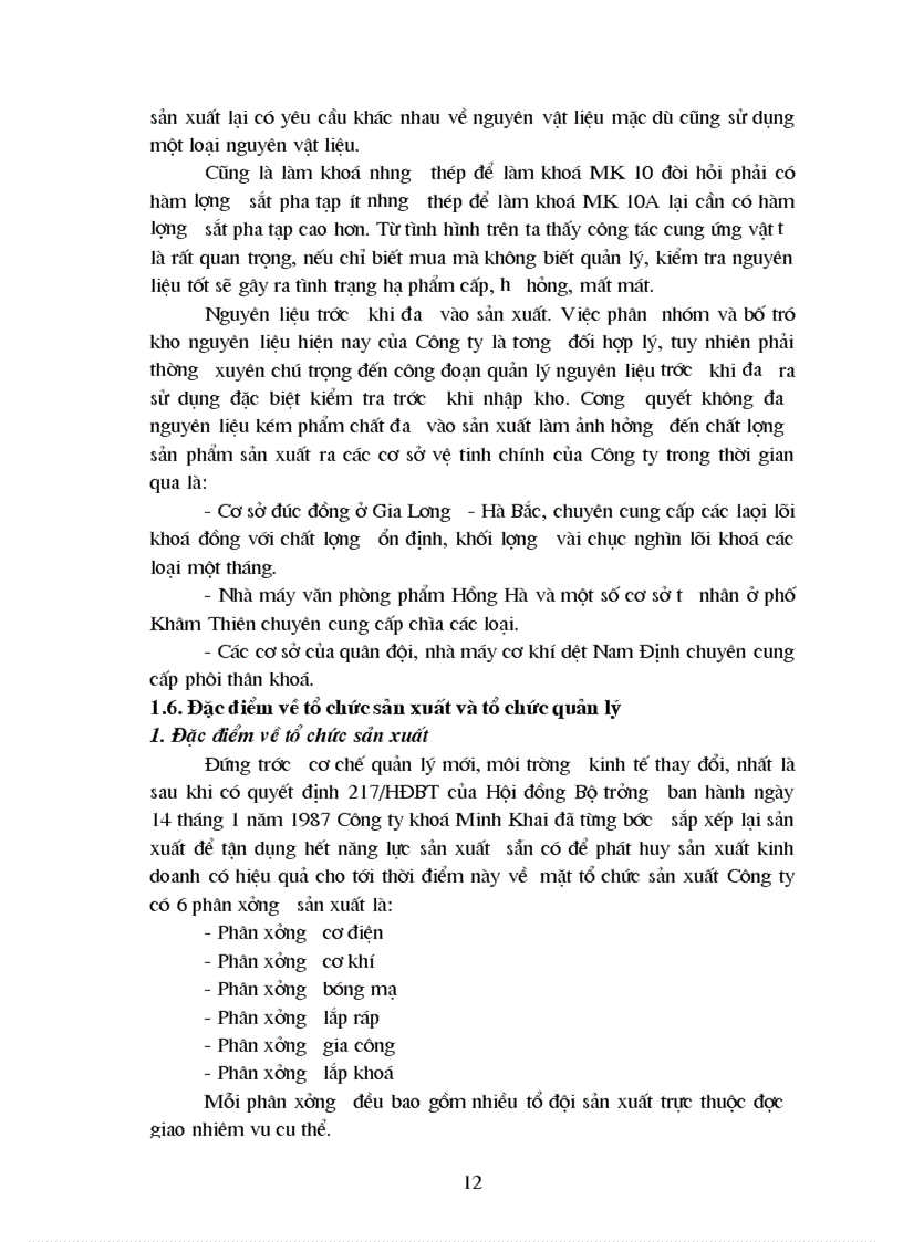 image for page Phân tích hoạt động sản xuất kinh doanh của doanh nghiệp khóa Minh Khai