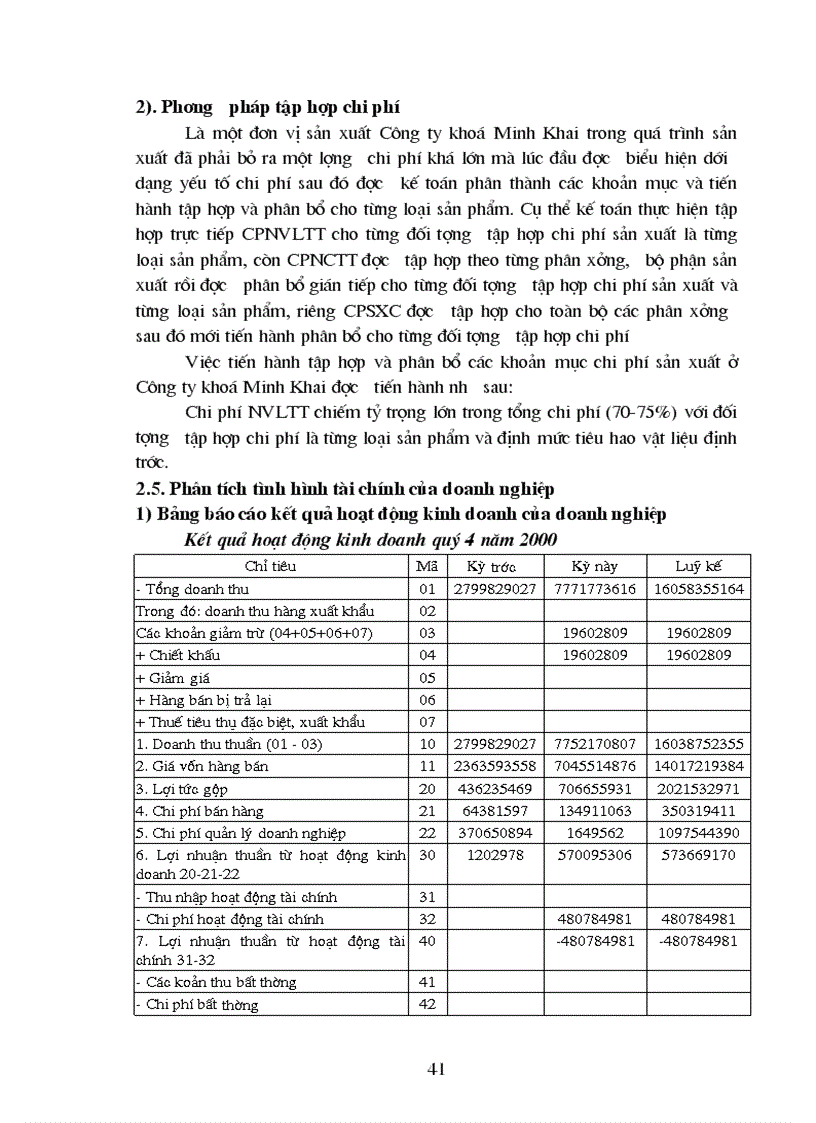 image for page Phân tích hoạt động sản xuất kinh doanh của doanh nghiệp khóa Minh Khai