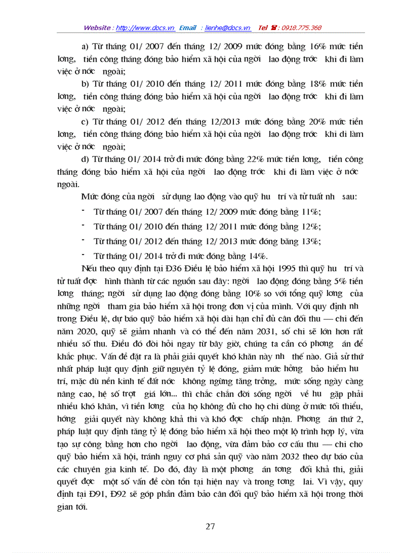 image for page Những điểm mới của chế độ bảo hiểm hưu trí trong luật Bảo hiểm xã hội 2006