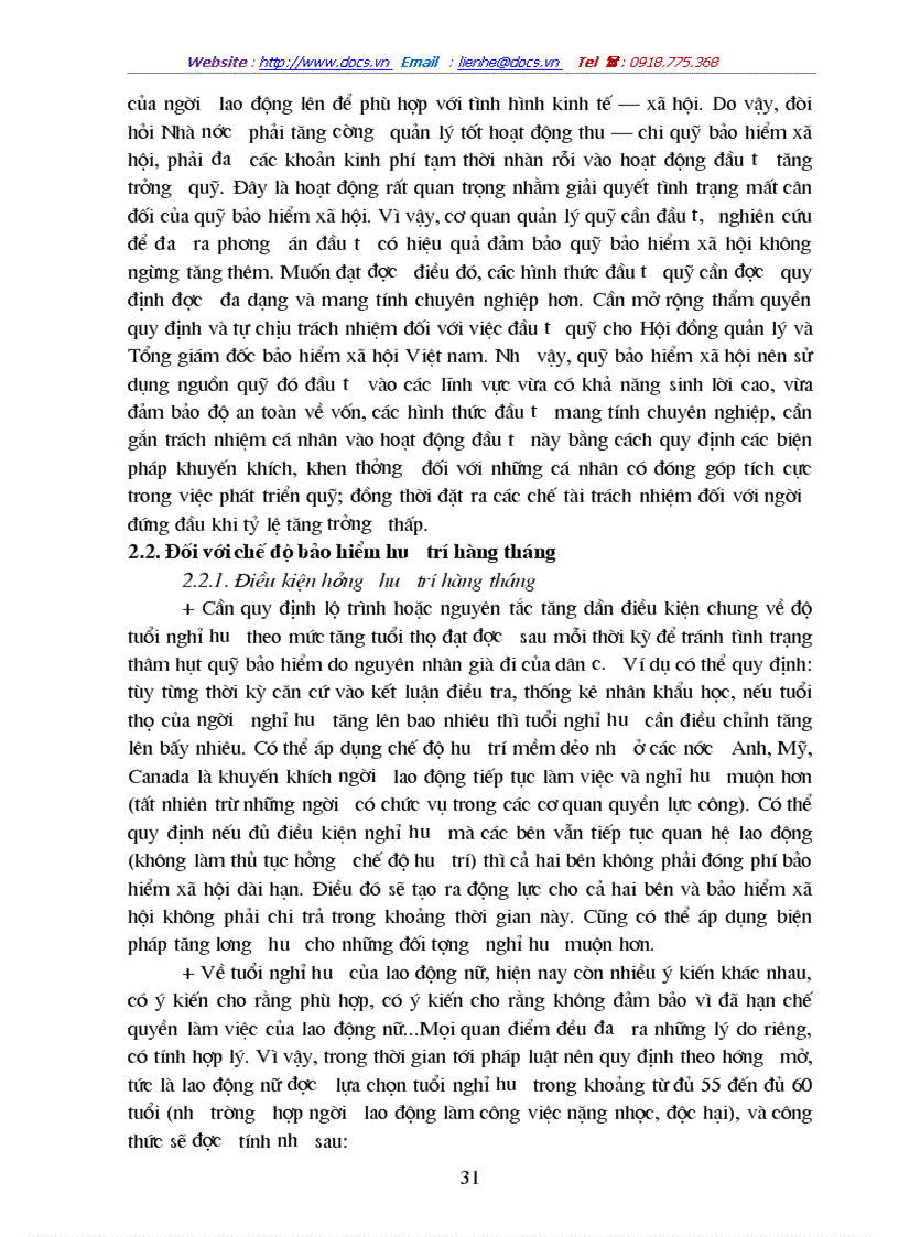 image for page Những điểm mới của chế độ bảo hiểm hưu trí trong luật Bảo hiểm xã hội 2006
