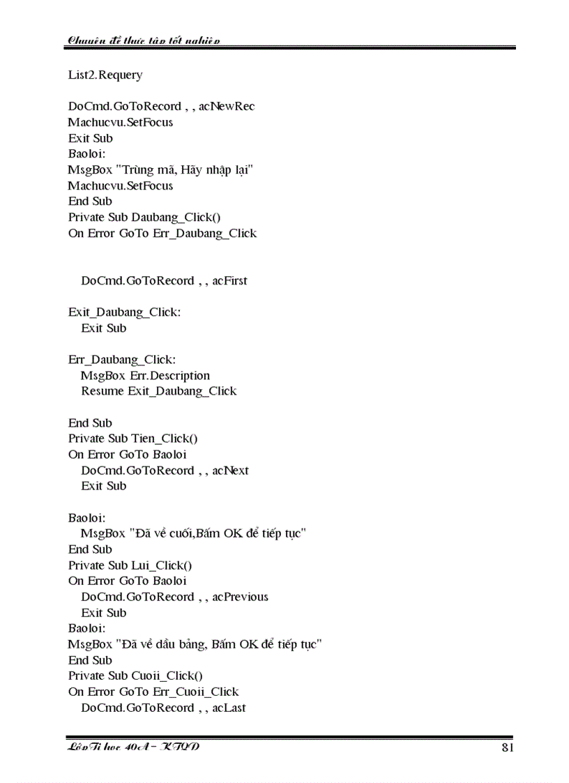 image for page Ứng dụng tin học trong công tác quản lý Lao động tiền lương tại công ty xây dựng số 2 Vinaconex