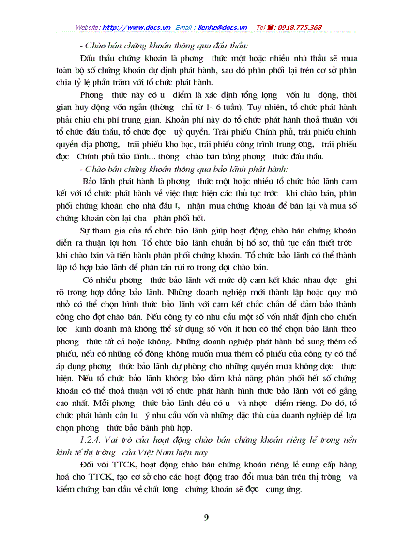 image for page Pháp luật về hoạt động chào bán chứng khoán riêng lẻ của doanh nghiệp Việt Nam hiện nay