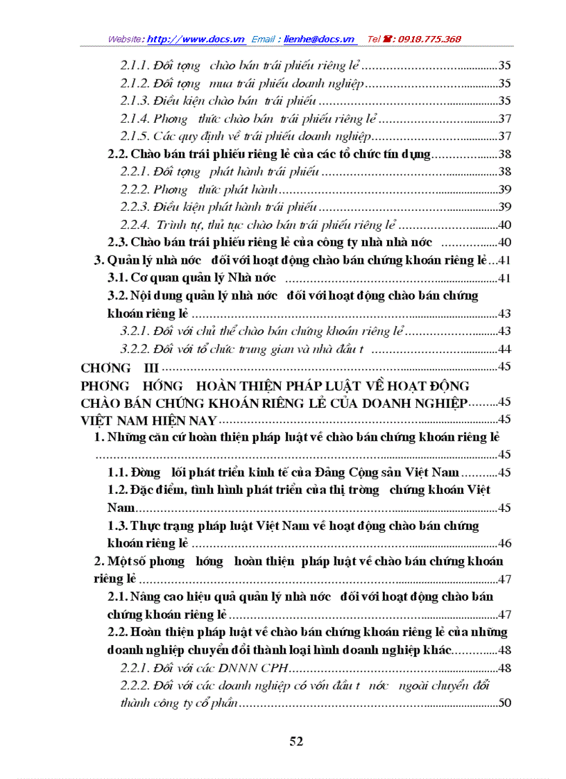 image for page Pháp luật về hoạt động chào bán chứng khoán riêng lẻ của doanh nghiệp Việt Nam hiện nay