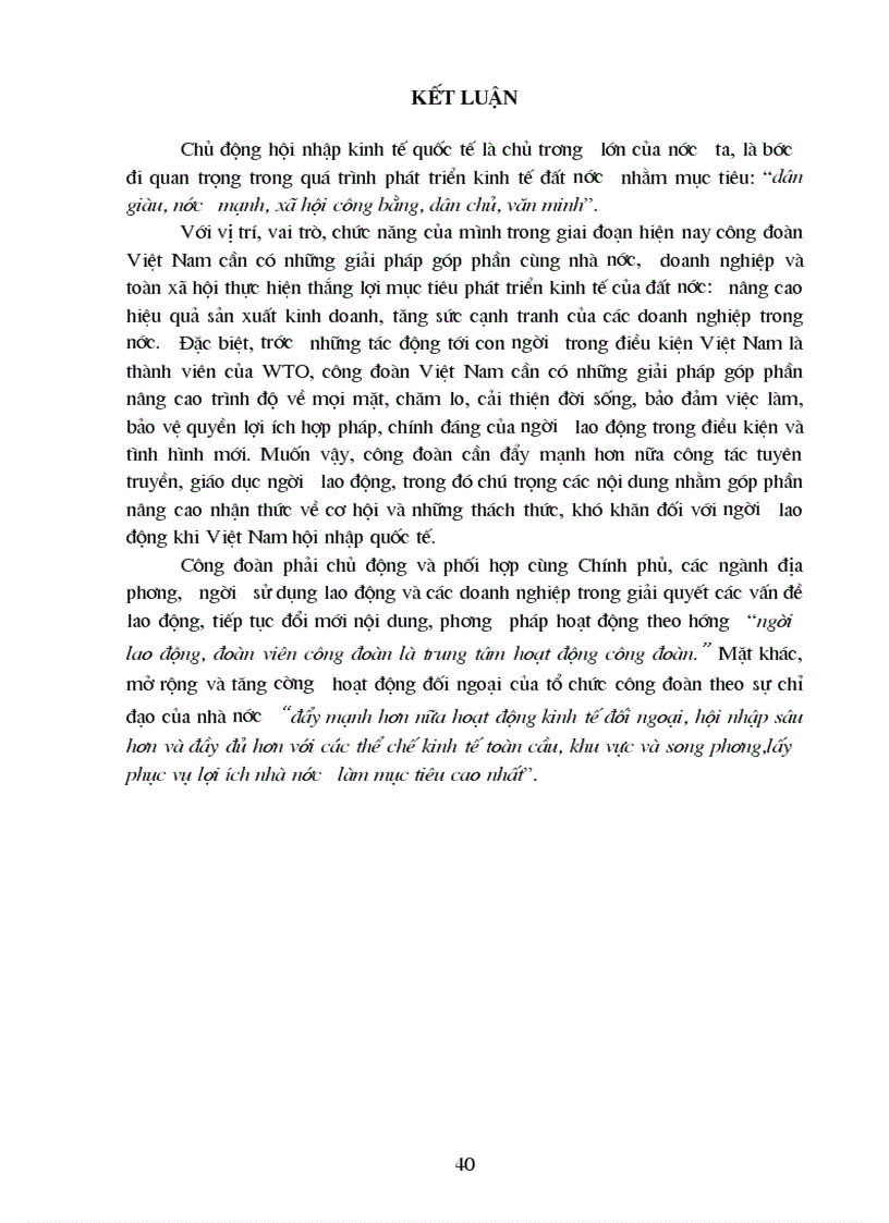 image for page Đổi mới hoạt động của công đoàn Việt Nam trong xu thế hội nhập quốc tế