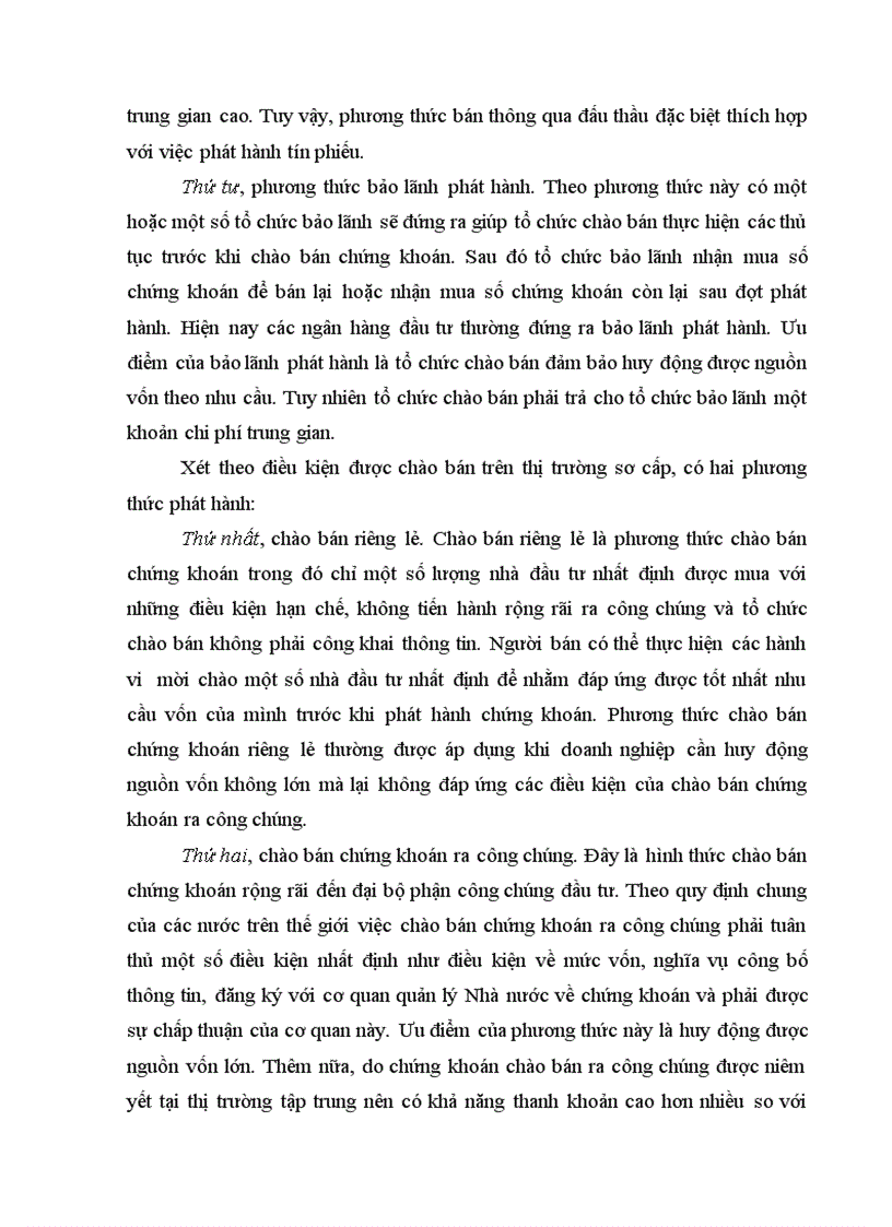 image for page Một số vấn đề của pháp luật về chào bán chứng khoán ở Việt Nam