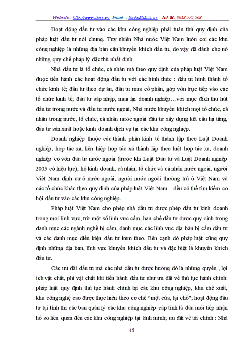 image for page Tìm hiểu pháp luật đầu tư của Việt Nam trong sự so sánh với pháp luật đầu tư của Lào