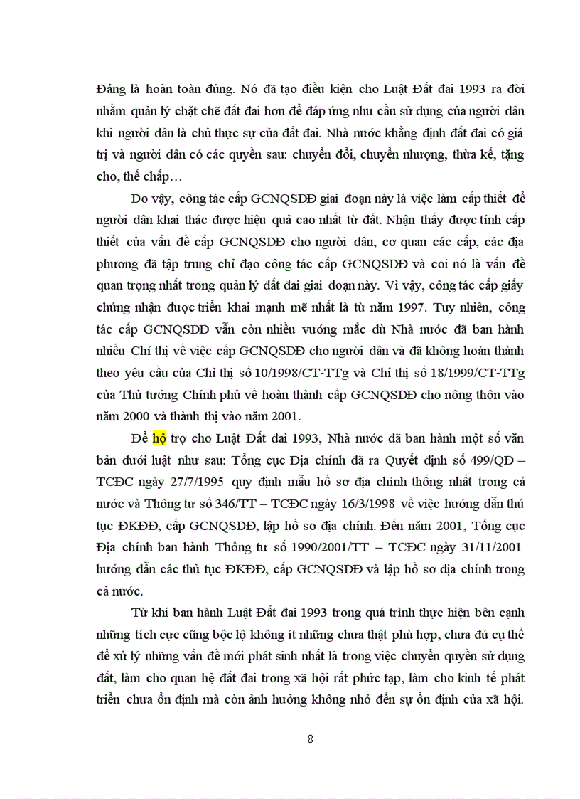 image for page Tìm hiểu công tác ĐKĐĐ cấp giấy chứng nhận quyền sử dụng đất lập hồ sơ địa chính tại huyện Nam Sách tỉnh Hải Dương