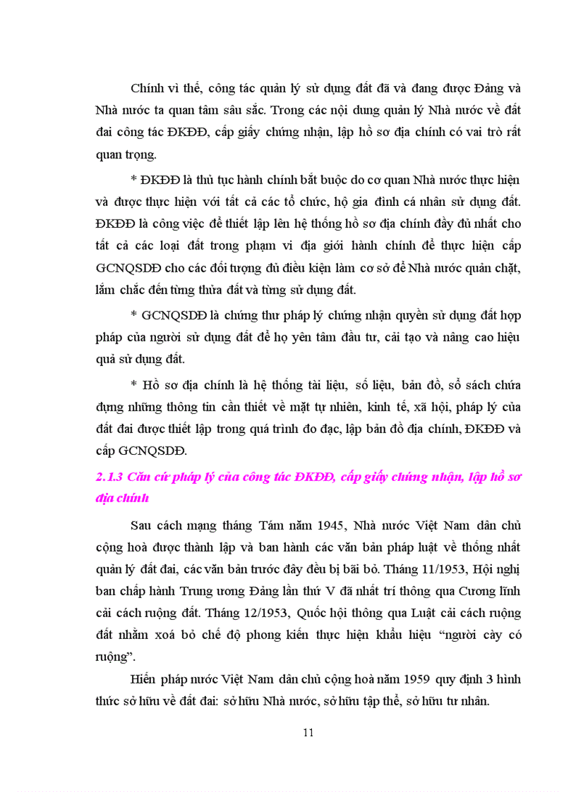 image for page Tìm hiểu công tác ĐKĐĐ cấp giấy chứng nhận quyền sử dụng đất lập hồ sơ địa chính tại huyện Nam Sách tỉnh Hải Dương