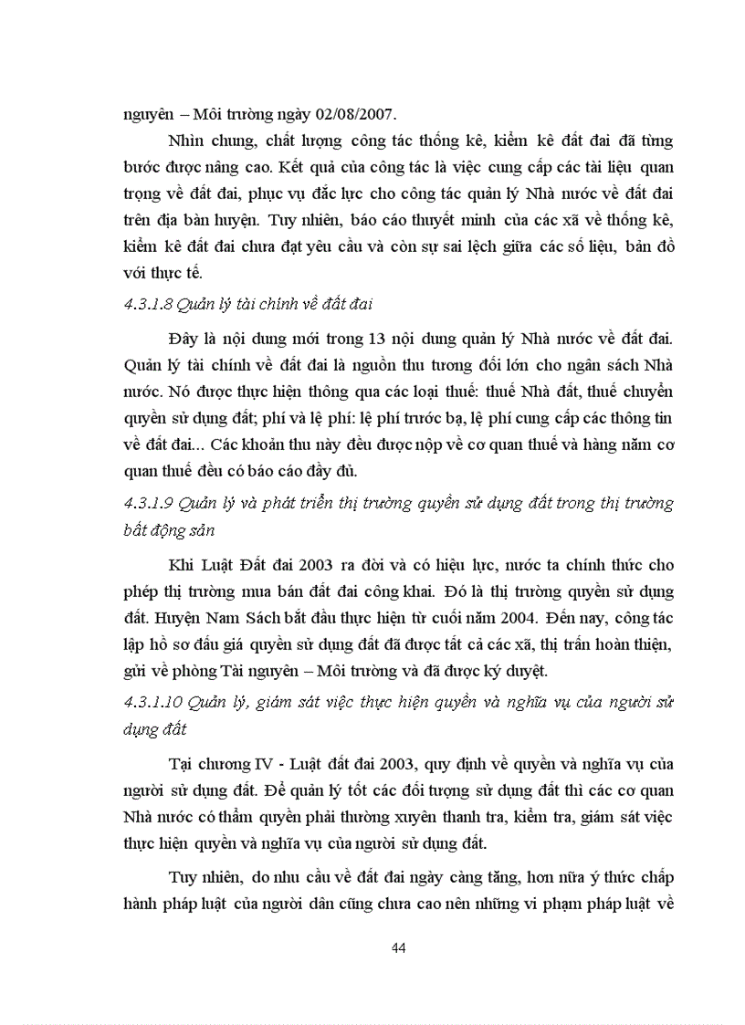 image for page Tìm hiểu công tác ĐKĐĐ cấp giấy chứng nhận quyền sử dụng đất lập hồ sơ địa chính tại huyện Nam Sách tỉnh Hải Dương
