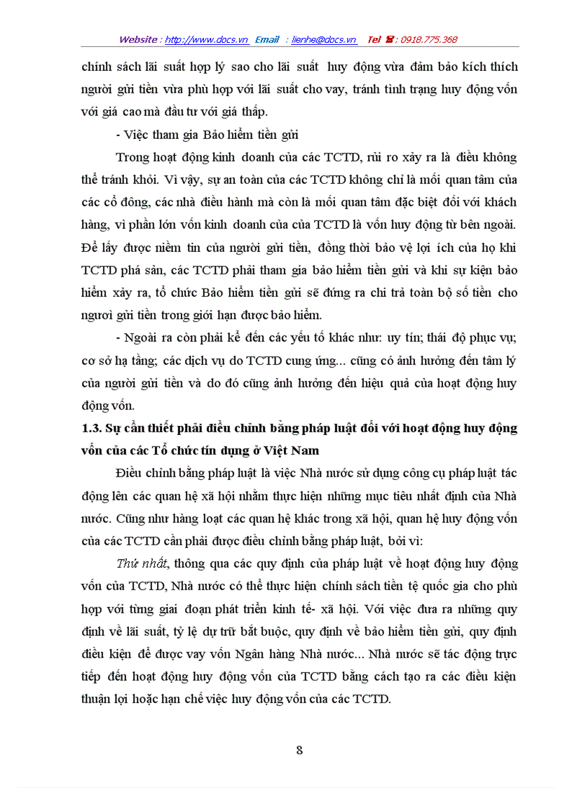 image for page Pháp luật về huy động vốn của các Tổ chức tín dụng ở Việt Nam