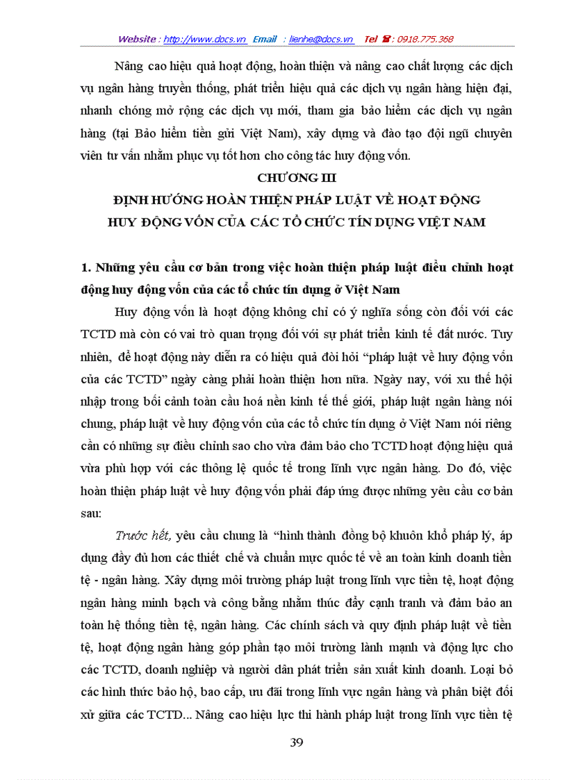 image for page Pháp luật về huy động vốn của các Tổ chức tín dụng ở Việt Nam