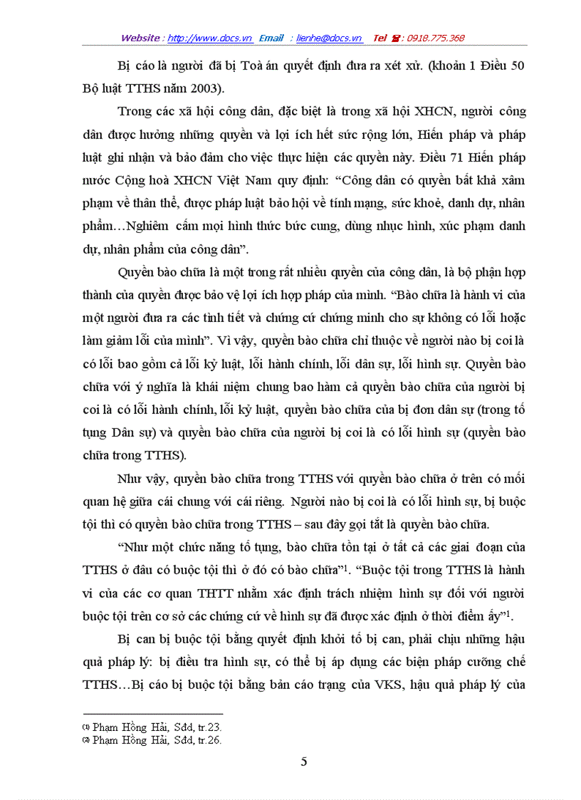 image for page Nguyên tắc bảo đảm quyền bào chữa của người bị tạm giữ bị can bị cáo