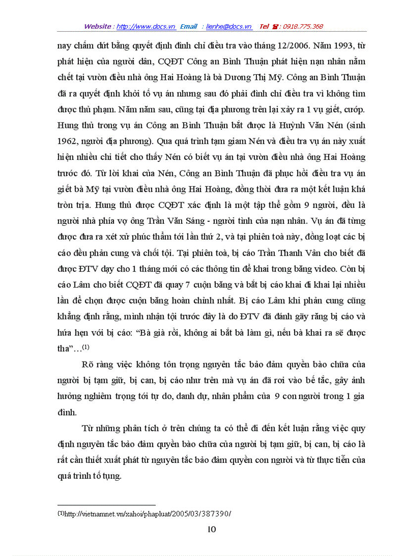 image for page Nguyên tắc bảo đảm quyền bào chữa của người bị tạm giữ bị can bị cáo