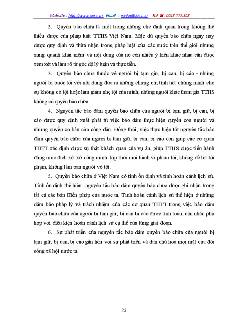 image for page Nguyên tắc bảo đảm quyền bào chữa của người bị tạm giữ bị can bị cáo