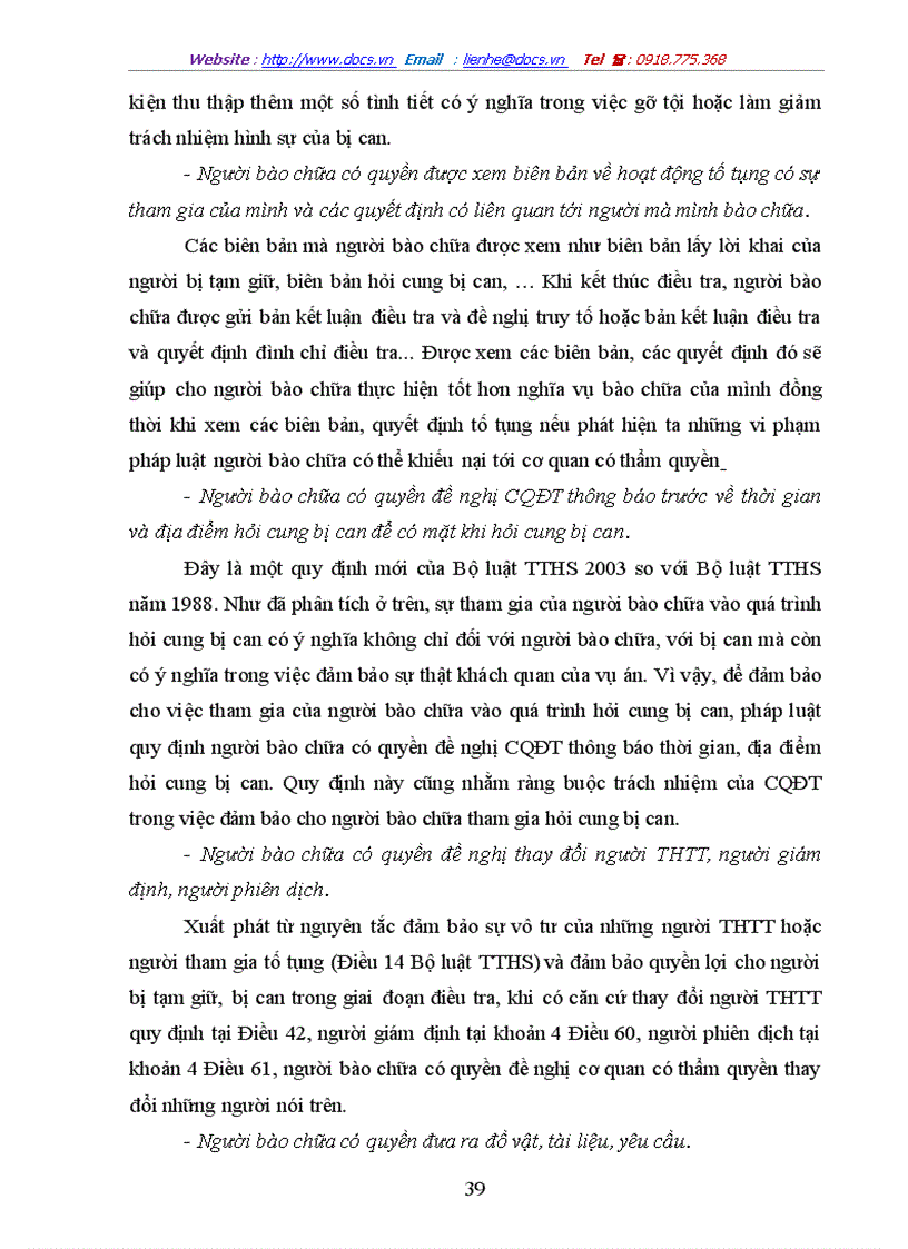 image for page Nguyên tắc bảo đảm quyền bào chữa của người bị tạm giữ bị can bị cáo