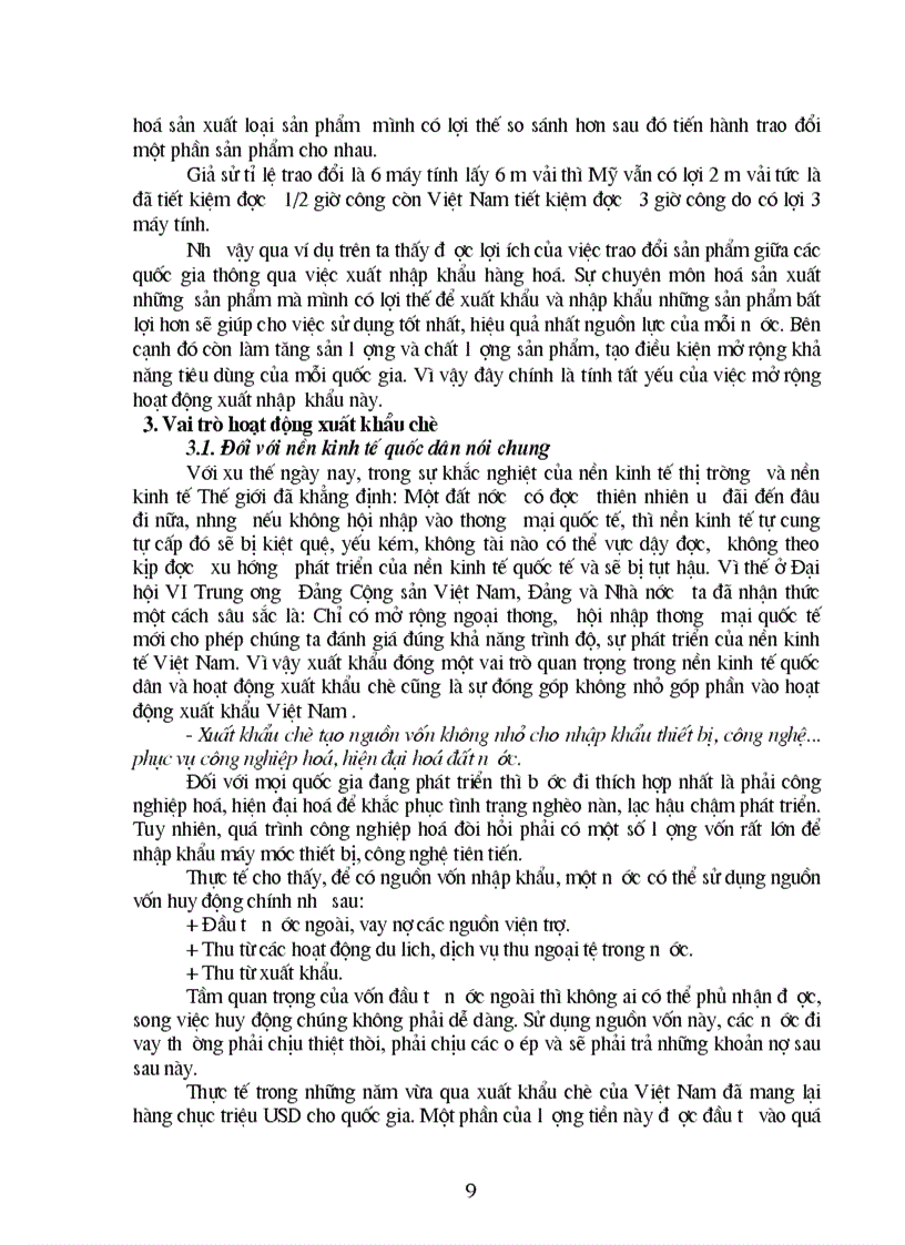image for page Phương hướng và giải pháp chủ yếu đẩy mạnh hoạt động xuất khẩu chè ở Tổng Công ty chè Việt Nam trong thời gian tới