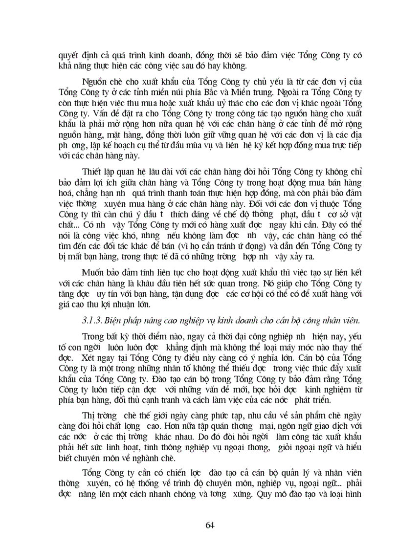 image for page Phương hướng và giải pháp chủ yếu đẩy mạnh hoạt động xuất khẩu chè ở Tổng Công ty chè Việt Nam trong thời gian tới