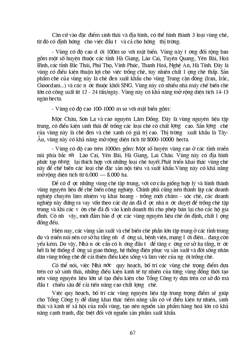 image for page Phương hướng và giải pháp chủ yếu đẩy mạnh hoạt động xuất khẩu chè ở Tổng Công ty chè Việt Nam trong thời gian tới