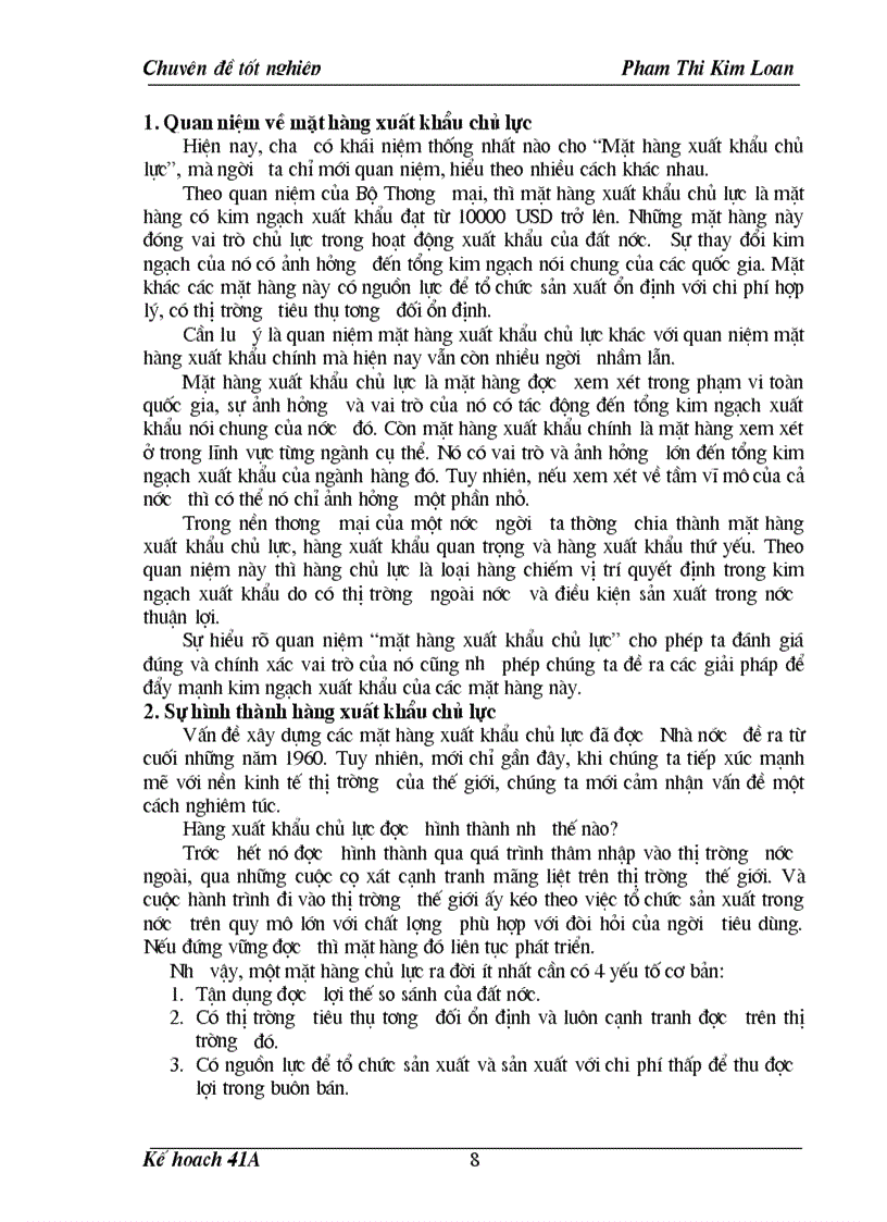 image for page Giải pháp thực hiện kế hoạch xuất khẩu các mặt hàng chủ lực của Việt Nam thời kỳ 2001 2005
