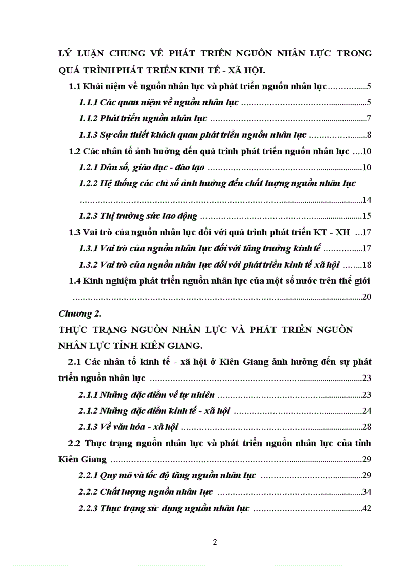 image for page Phát triển nguồn nhân lực trong quá trình phát triển kinh tế xã hội tỉnh Kiên Giang đến năm 2020