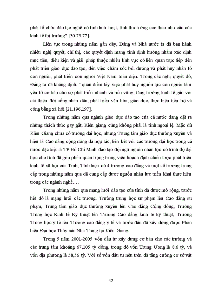 image for page Phát triển nguồn nhân lực trong quá trình phát triển kinh tế xã hội tỉnh Kiên Giang đến năm 2020