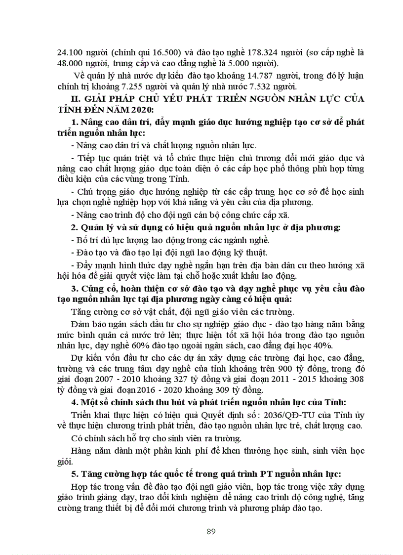 image for page Phát triển nguồn nhân lực trong quá trình phát triển kinh tế xã hội tỉnh Kiên Giang đến năm 2020