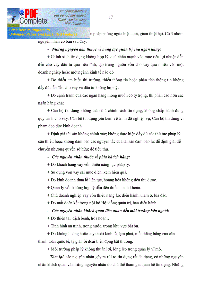 image for page Nâng cao hiệu quả quản trị rủi ro tín dụng tại Ngân hàng TMCP Ngoại thương Việt Nam