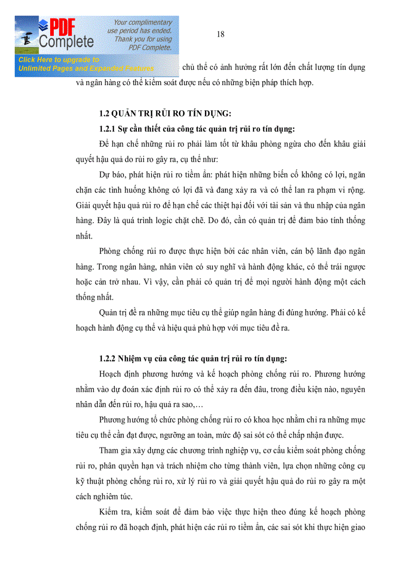 image for page Nâng cao hiệu quả quản trị rủi ro tín dụng tại Ngân hàng TMCP Ngoại thương Việt Nam