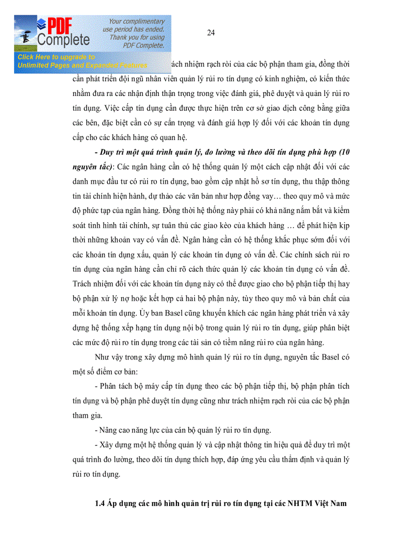 image for page Nâng cao hiệu quả quản trị rủi ro tín dụng tại Ngân hàng TMCP Ngoại thương Việt Nam