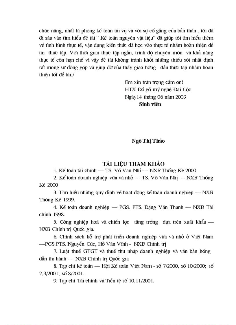 image for page Kế toán nguyên vật liệu tại HTX Đồ gỗ mỹ nghệ Đại Lộc Bắc ninh